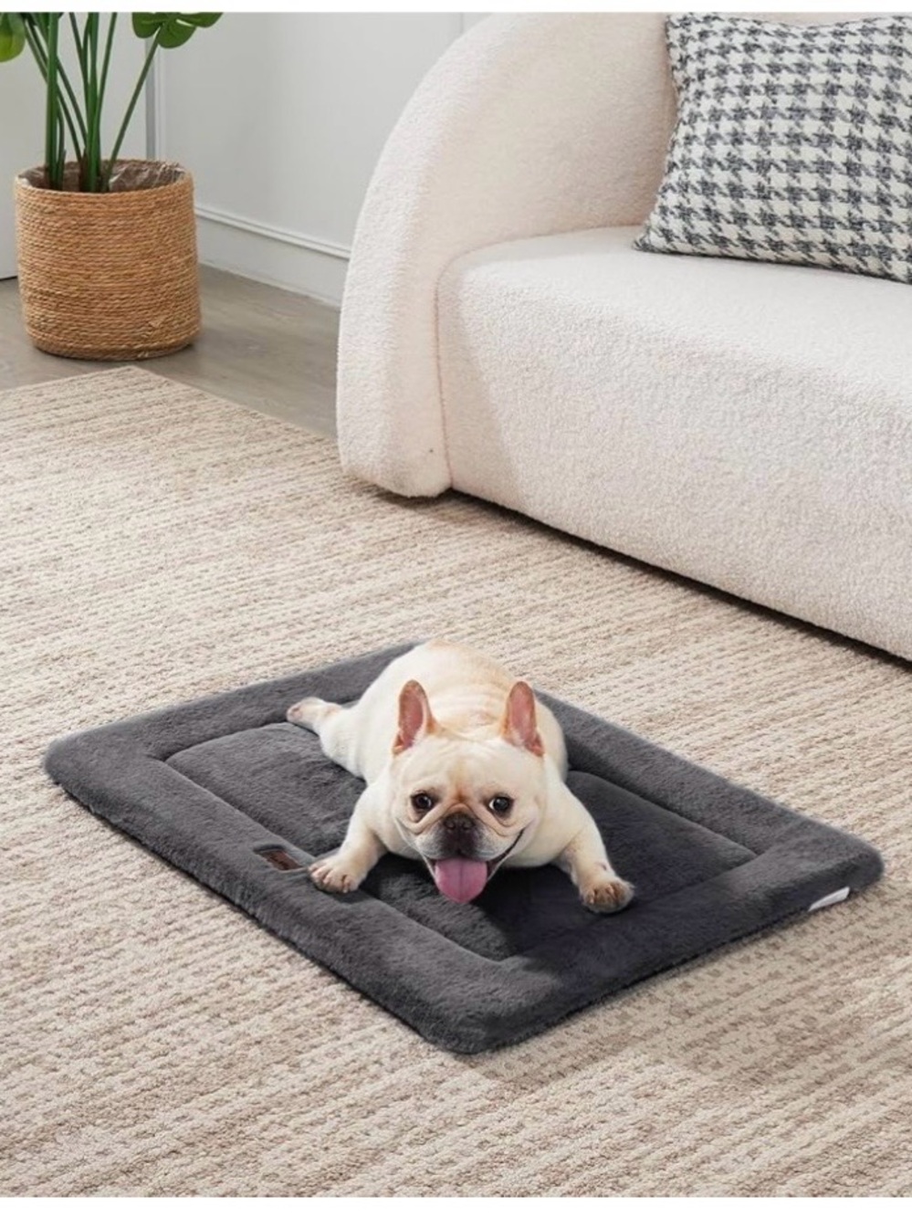 Made 4 Pets gray pet bed size S #petbed #dogbed